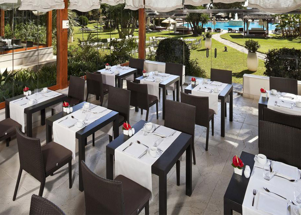 restaurant hotel golf marbella 