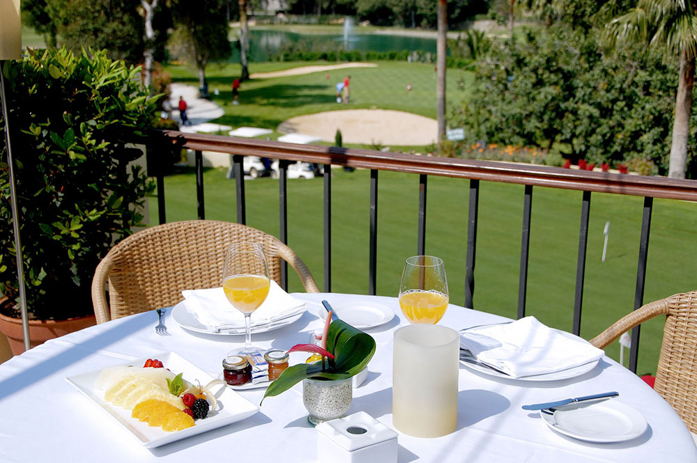 terrasse hotel golf Marbella 