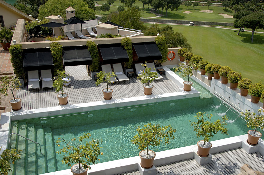 piscine hotel golf Marbella 