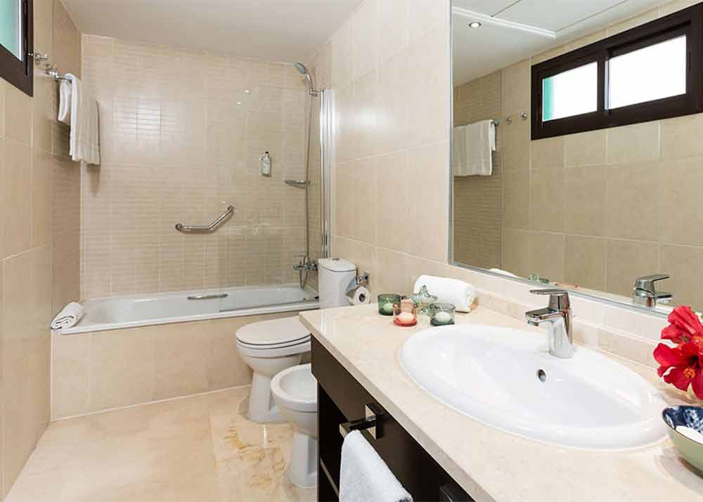 salle de bain appartement golf Andalousie  