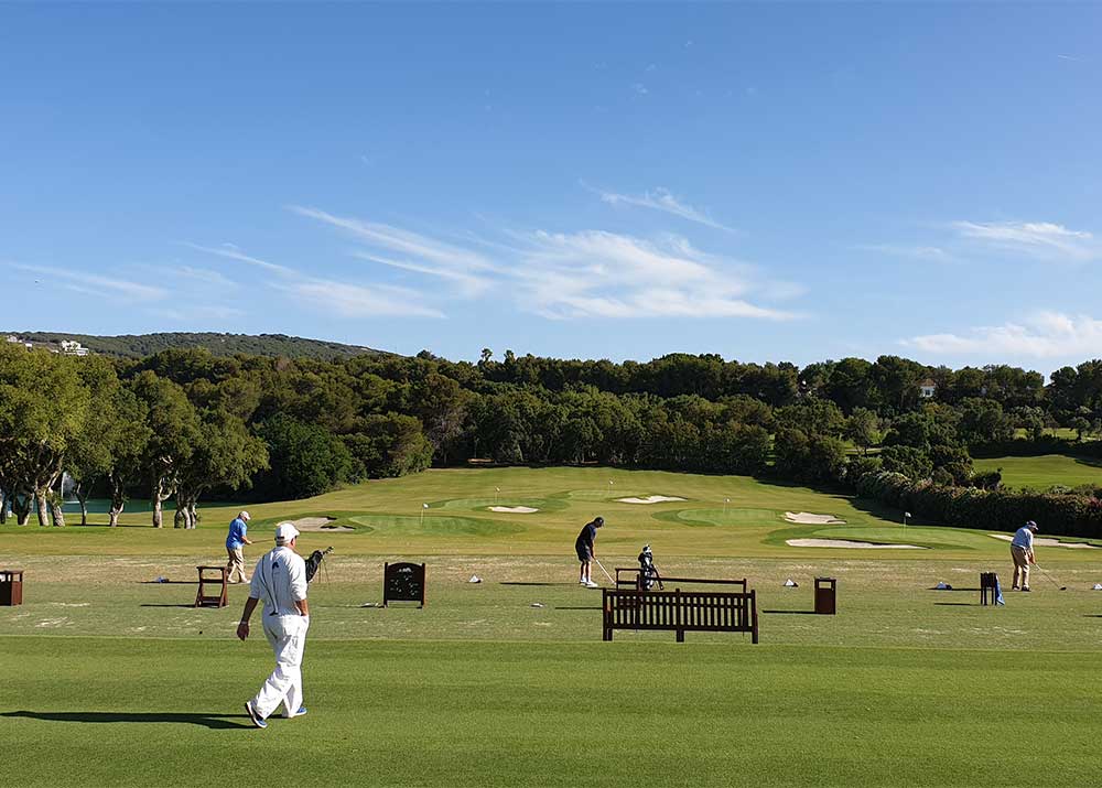 Valderrama Golf Sotogrande practice