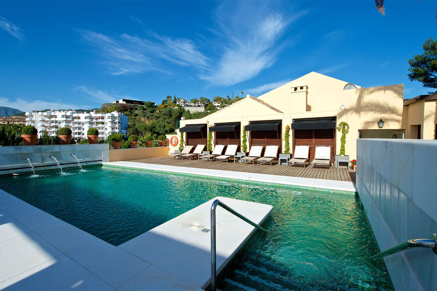 Hotel Rio Real Golf Marbella Terrasse sur le golf